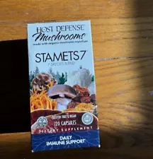 Host Defense Stamets 7 Species Mushroom Blend 120 Capsules EXP 0/2026