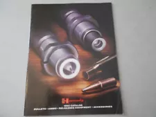 Hornady Reloading Catalog 1995 Foldout Bullet Guide Dies