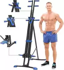 NEW Folding Vertical Climber Exercise Machine Equipment Home Cardio Gym~