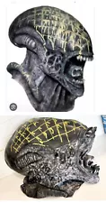 Grid Alien Predator AVP Deluxe Latex Mask Display Halloween Prop Horror Movie