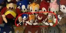 Sonic The Fighters Keychain Plushies (Fang Not For Sale)