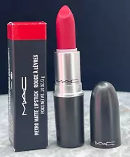 MAC #Ruby woo Retro matte Lipstick -0.10oz (NIB)