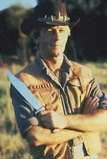 The Outback Bowie Knife Handmade Crocodile Dundee Bowie knife With High Quality