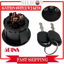 Ignition Switch W/Key For AYP MTD Bad Boy Bush Hog Cub Cadet Delta Husqvarna