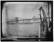 U.S.S. New Orleans at Brooklyn Navy Yard for Spanish-American War 1900 Old Photo