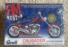 RM Kustom Revell Crusader Custom Chopper 1:12 Scale Model Motorcycle Sealed Bike