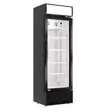 Fricool 23" Glass Door Merchandiser Refrigerator Beverage Cooler Swing Door NEW