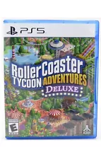 Roller Coaster Tycoon Adventures Deluxe - Sony PlayStation 5 PS5 Brand New