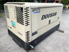 2012 Doosan HP375 425 CFM Stationary Mount 150 PSI Air Compressor Diesel bidadoo