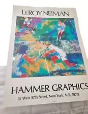 POSTER PRINT OF "MIXED DOUBLES" BY LEROY NEIMAN