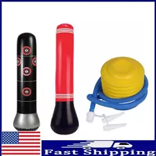 Boxing Punching Bag Inflatable Free-Stand Tumbler Muay Thai Sandbag for Kid