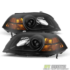 Black 2004 2005 2006 Acura MDX Replacement Headlights Headlamps Front Left+Right (For: 2004 Acura MDX)