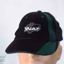 VAULT Energy Drink Green Black Strapback Hat Cap NASCAR Citrus Coca Cola Coke