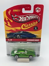 Hot Wheels Classics Studebaker Avanti, Green, 1:64, New in Pack