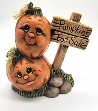 Halloween Pumpkins For Sale Hobbyist Vintage Decor 5 in Tall