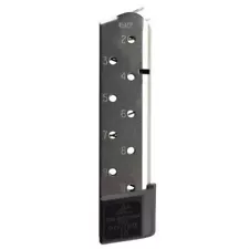 CMC 1911 Magazine With Removable Base For .45ACP - 10rd Stainless Steel