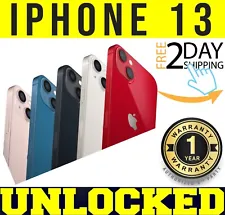 Apple iPhone 13 - 128GB 256GB 512GB (UNLOCKED) ð 100% BATTERY ð ⚫⚪ð´ ✤SEALED✤