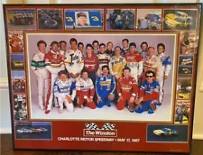 1987 All Star NASCAR Winston Cup Poster, 1987 Winston Poster, Winston Poster