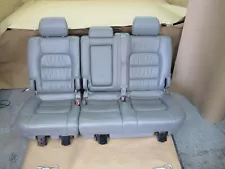 2003-2007 LEXUS UZJ100L LX470 REAR LEFT & RIGHT SECOND 2ND ROW LEATHER SEAT