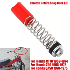 For Honda CT70 1969-1974,Throttle Return Snap Back Kit Z50 1968-1978 ,QA50 70-75 (For: 1969 Honda Z50A)