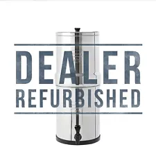 Travel Berkey Water Filter w/ 2 Black Berkey Elements - Dealer Refrb