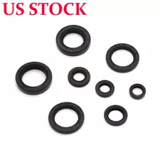 8x For Yamaha Engine Oil Seal Kit DT125 DT175 MX125 MX175 IT175 YZ125 1974-1983