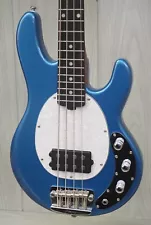 Sterling RAYSS4 StingRay Short Scale Electric Bass Toluca Lake Blue - W/Setup