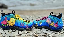 Nike Foamposite One "SpongeBob" Customs