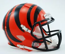 * SALE * CINCINNATI BENGALS SPEED MINI NFL FOOTBALL HELMET - SHIPS TODAY!