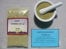 HATCH NEW MEXICO HOT GREEN CHILE POWDER 4 OZ. FRESH USA SELLER FREE SHIP