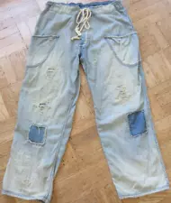 Magnolia Pearl (?) distressed denim O'Keefe Jeans (read description)