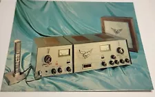 Browning Golden Eagle with bananna microphone qsl cards ham radio cards cb cards