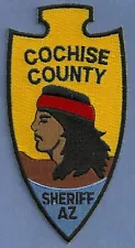 COCHISE COUNTY SHERIFF ARIZONA SHOULDER PATCH