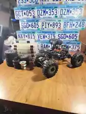 1/8 Competition Rock Crawler Custom RC w TONS of Extras Upgraded Aluminum Truck