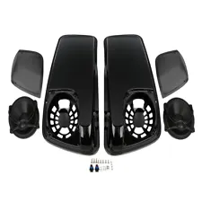 Saddlebag Lids W/ 5"X7" Speakers Fit For Harley Touring Road King Glide 2014-Up (For: More than one vehicle)