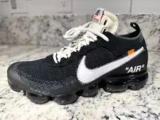 NIKE AIR VAPORMAX x OFF-WHITE Men's 9.5 AA3831-001 SINGLE LEFT SHOE! No Box!