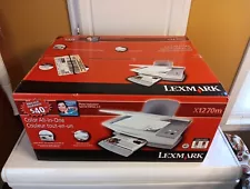 Lexmark X1270 Color All-In-One. Printer, Scanner, Copy + Free black & color ink