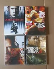 PRISON BREAK TV SERIES SEASONS 1-4 COMPLETE 22 DISCS - NEW STILL SEALED