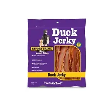 Savory Prime Natural Duck Jerky Breast Fillets Nutritious Tasty Dog Treats 4 oz