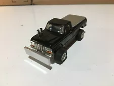 Custom 1:64 1979 Ford F-250 Regular Cab 4x4 Pickup Pulling Truck Scratchbuilt