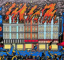 Williams Fire! Pinball Machine Game Playfield