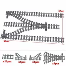 City Rail Flexible Tracks for LEGO Kit Train Building Blocks Sets DIY Hot sale