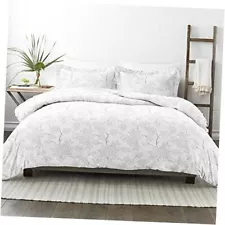 Duvet Cover Queen (Gray) - Experience Hotel-Like Comfort with Unparalleled