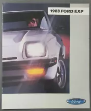 1983 Ford EXP Dealership Sales Brochure Sport Canada NOS