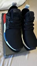 Adidas Original Men's NMD XR1 PK BLACK Blue Red Tokyo BY1909 AUTHENTIC Mens 9