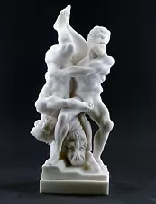 Hercules and Diomedes 8th labour Mythology Penis Greek Roman Statue Sculpture