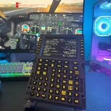 WINGFLEX Boeing B737 CDU Control Flight Simulation for P3D Zibo X-Plane 11/12