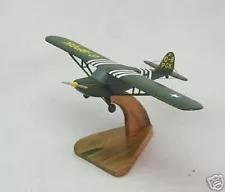 L-16 Aeronca Grasshopper Civilian Plane Desk Wood Model Big New