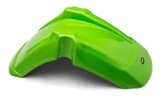 KAWASAKI KXT 250 84 - 85 TECATE 3 GREEN PLASTIC FRONT FENDER