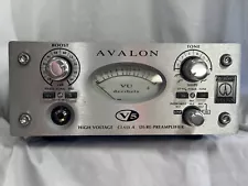 Avalon V5 Di-Re-Preamplifier mic preamp solid state discrete class A refurbished